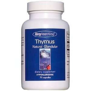  Allergy Research Group   Thymus Organic Glandular 75c 