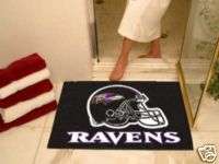 Baltimore Ravens Bathmat Bath Mat Rug New Football  
