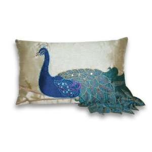  Thro by Marlo Lorenz 4183 Fancy Peacock 12 by 20 Inch 