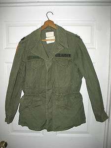   SMALL M 1950 FIELD JACKET w/ 25th Division Patch Korea VietNam  