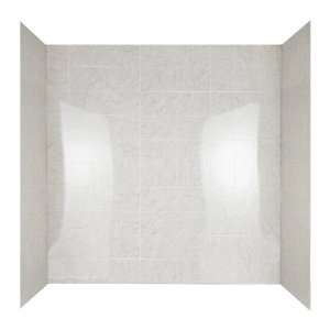   Gloss Beige Marble Bathtub Wall Surround 36300BM