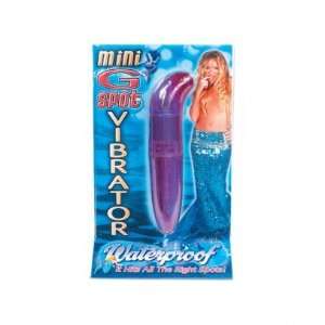  Mini g spot vibrator waterproof, purple: Health & Personal 