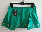 Sale! New Hot Mimi chica Green mini Short Cargo skirt NWT SZ M medium 
