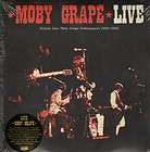 MOBY GRAPE HISTORIC LIVE 1966 1969 2 LP SET SUNDAZED  