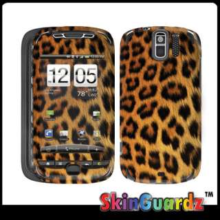 Black Yellow Cheetah Vinyl Case Decal Skin To Cover HTC MyTouch 3G 