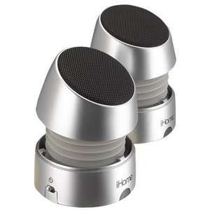 Sdi Technologies Ihm79 Speaker System 2.0   Silver   Ihome Ihm79sc 