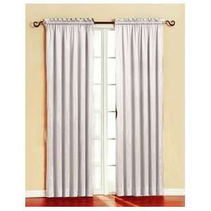   Length Solid Thermal Insulated Lined Curtain   Beige