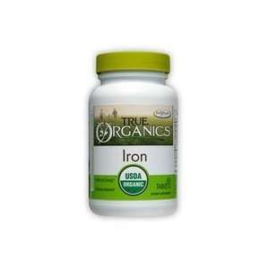  Enzymatic Therapy   True Organics Iron   60 tabs Health 