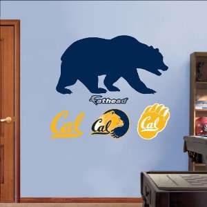  Cal Bear Logo Fathead: Toys & Games