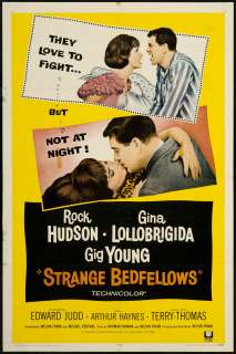 Strange Bedfellows 1965 Original U.S. One Sheet Movie Poster  