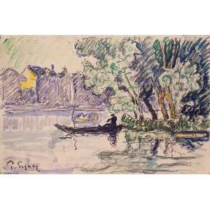  Hand Made Oil Reproduction   Paul Signac   32 x 22 inches 