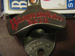 STARR X Bottle Opener WALL MOUNT VTG Burgermeister Beer #46 USA  