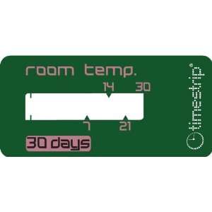 Timestrip 800 041 30 Day Room Temperature Time Indicator, (Pack of 100 