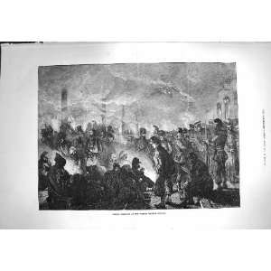  1871 French Prisoners Orleans Railway Station War: Home 