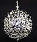 Large Hanging Jewell Round Globe Chandelier & Light Kit w/Choice of 