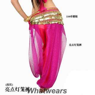 Belly Dance Harem Pants Bollywood Dancing Costume S43  