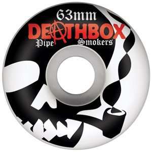  DeathBox   Pipe Smokers Skateboard Wheels (63mm), Set of 4 