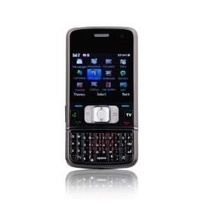   Design QWERTY Keypad Bar Cell Phone Black (2GB TF Card): Electronics