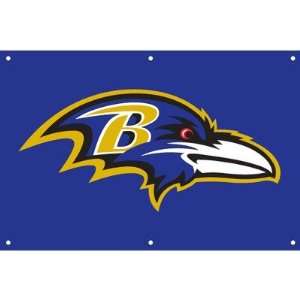  Baltimore Ravens Fan Banner: Home & Kitchen