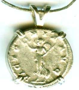 Silver Roman Emperor Gordian Goddess Nike Victory AD239  