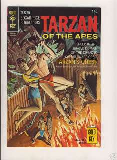 TARZAN OF THE APES #188 GOLD KEY COMIC BURROUGHS SILVER  