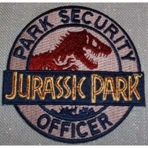 Jurassic Park OFFICER Embroidered Logo PATCH
