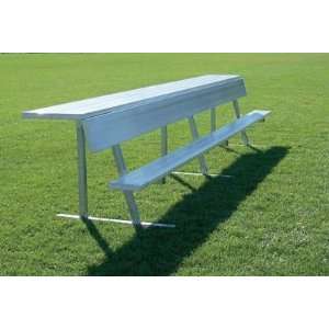   Bench With Shelf   Equipment   Football   Field Equipment   Bleachers