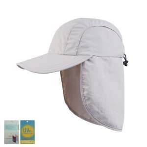  Juniper Taslon UV Cap with Flap 12270002: Sports 