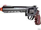 WG 6 CO2 400 FPS Airsoft Revolver Pistol Gun BLACK