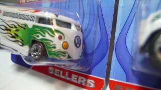 2010 Hot Wheels Mexico Convention VW Drag Bus & Dairy Delivery Set 
