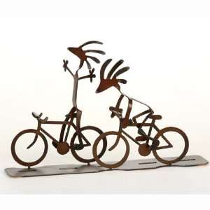 Bicycle Finish Line Race Sculpture
