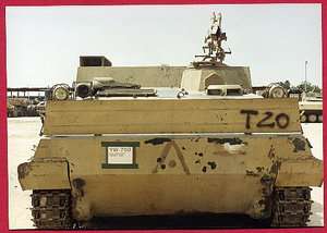 1991 Desert Storm Iraqi Armored Ambulance Unpub Photo  