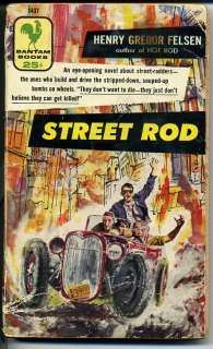 VTG 1956 STREET ROD BOOK HENRY GREGOR FELSEN HOT ROD CUSTOM RACE CAR 