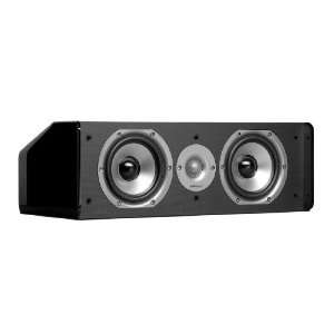  Polk Audio CS10 Center Channel Speaker (Single, Black 