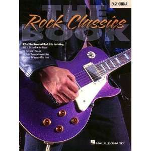  The Rock Classics Book   Easy Guitar Musical Instruments