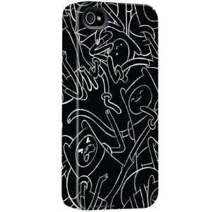  Adventure Time Finn Black Wallpaper iPhone Case: Cell 