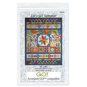  Accuquilt Go Sampler Pattern Arts, Crafts & Sewing