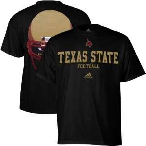   Texas State Bobcats College Eyes T Shirt   Black