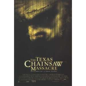  Texas Chainsaw Massacre Movie Poster Double Sided Original 