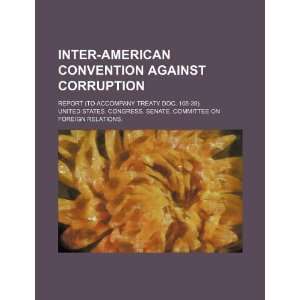  Inter American Convention against Corruption report (to 