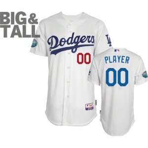  Los Angeles Dodgers Majestic Big & Tall  Any Player  Home 