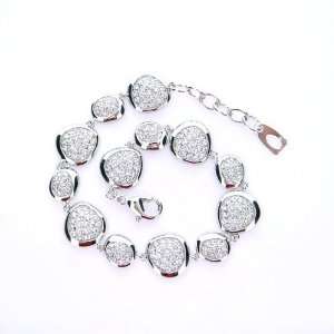  Pave CZ Wrap Bracelet Jewelry