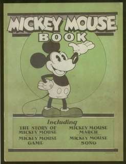 1930 31 MICKEY MOUSE Book, Bibo & Lang, 1st Disney Publ  