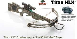 TENPOINT TITAN HLX MULTI DOT SCOPE CROSSBOW PKG  