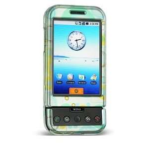  HTC T Mobile G1 Google Cell Phone Green Circle Design Snap 