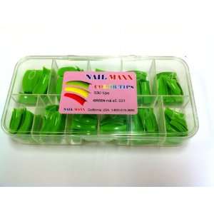  Color Tips Green 530 Pcs/Box Beauty
