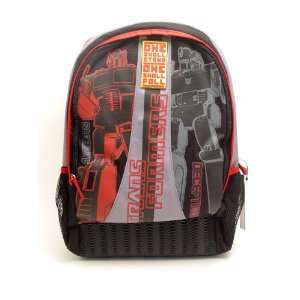  Super Hero Style Transformer Large Backpack: Toys & Games