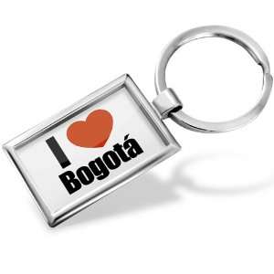 Keychain I Love Bogotá region: Colombia, South America   Hand Made 