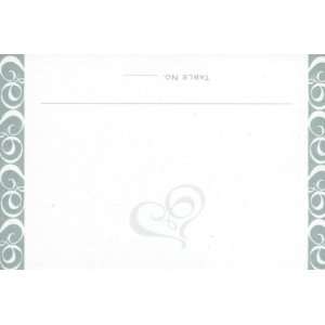  Cards   40 Bellisimo Tented Place Cards for Guest Seating 