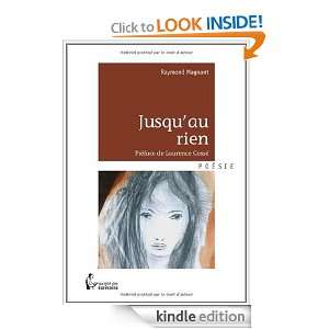 Jusquau rien (French Edition) Raymond Magnant  Kindle 